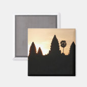 angkor silhouet magneet (Voorkant / Achterkant)