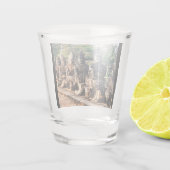 Angkor Thom God Statues  Shot Glas (Achterkant)