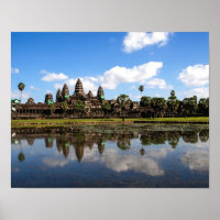 Angkor Vat, Cambodge - Poster