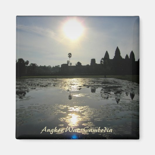 Angkor Vat Magnet du matin (Devant)
