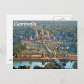 -Angkor-WAT-Angie. Briefkaart (Voorkant / Achterkant)
