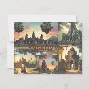 Angkor Wat briefkaart