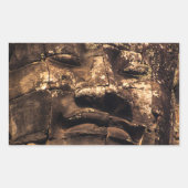 Angkor Wat Buddha Rectangle Sticker (Voorkant)