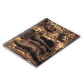 Angkor Wat Buddha Totem Spiral Notebook Notitieboek (Linkerzijde)