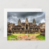 Angkor Wat Cambodia Briefkaart (Voorkant / Achterkant)