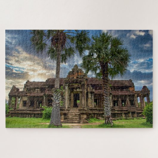 Angkor Wat Cambodian Khmer Temple Legpuzzel (Horizontaal)