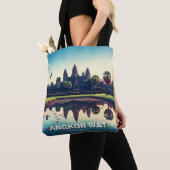 Angkor Wat Cambodja bij zonsopgang Draagtas (Dichtbij)