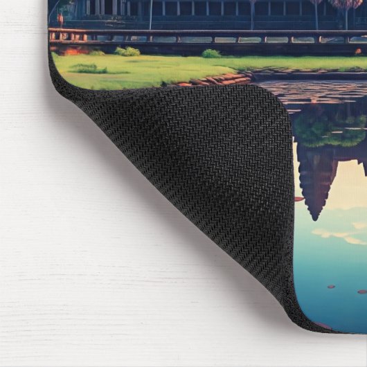 Angkor Wat Cambodja bij zonsopgang Muismat (Hoek)