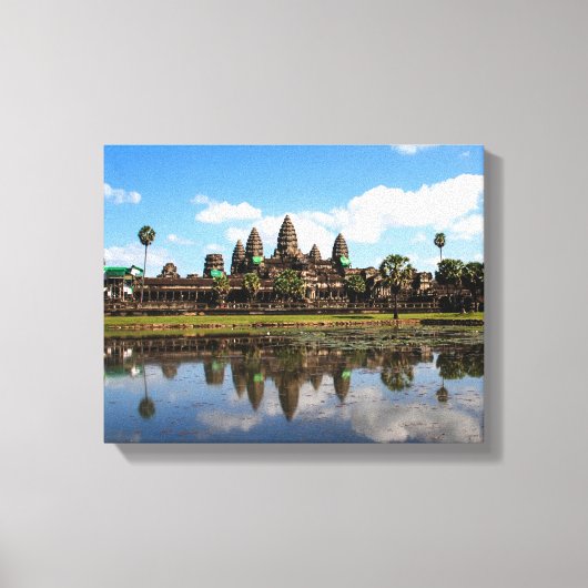 Angkor Wat, Cambodja Canvas Afdruk (Voorkant)