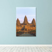 Angkor Wat, Cambodja Canvas Afdruk (Insitu (Houten vloer))