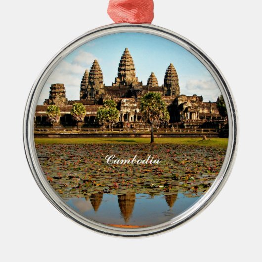 Angkor Wat, Cambodja Metalen Ornament (Voorkant)