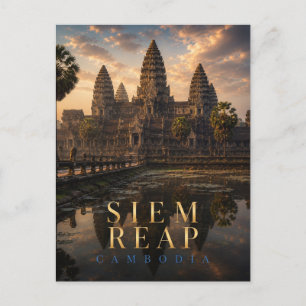 Angkor Wat Cambodja REALMS Briefkaart