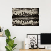 Angkor Wat II Poster (Thuiskantoor)