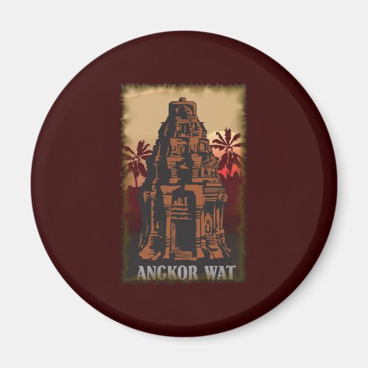  Angkor Wat Magneet (Voorkant)