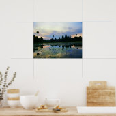 Angkor Wat Morning, affiche au Cambodge (Cuisine)