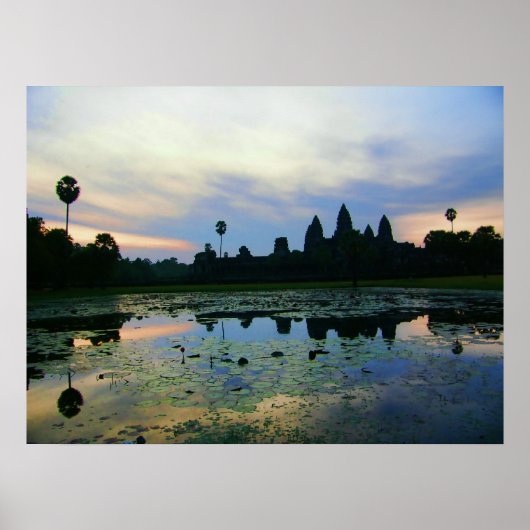Angkor Wat Morning, affiche au Cambodge (Devant)