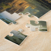 Angkor Wat, oude Khmer tempel Legpuzzel (Zijkant)