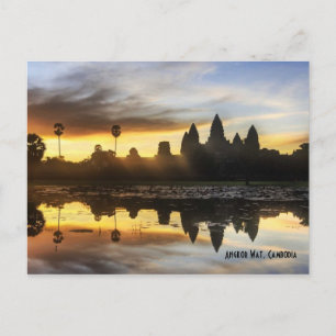 Angkor Wat Reflection Briefkaart