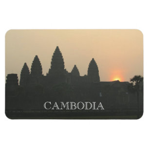 angkor wat sunrise cambodja magneet