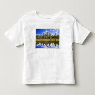 Angkor Wat Tempel   Kampuchea, Cambodja Kinder Shirts
