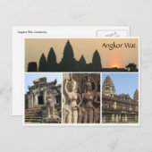 angkor wat uitzichten briefkaart (Voorkant / Achterkant)