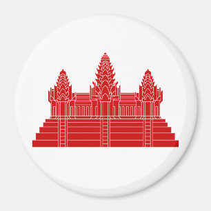 Angkor Wat Ver.2.0. Khmer Tempel Magneet