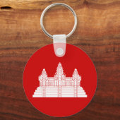Angkor Wat Ver.2.0. Khmer Tempel Sleutelhanger (Voorkant)