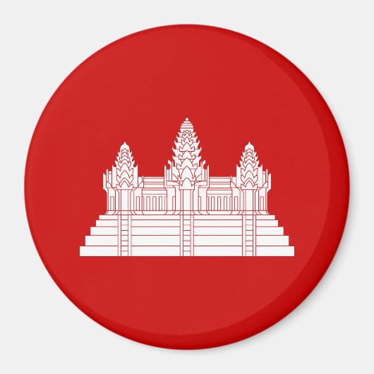 Angkor Wat Ver.2.0. Khmer Temple Magneet (Voorkant)
