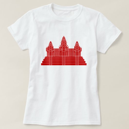 Angkor Wat Ver.2.0. Khmer Temple T-shirt (Design voorkant)