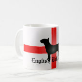 Anglais Bull Terrier 325 ml Mug blanc classique (Devant gauche)