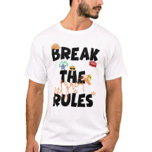 Anglais : Casser les Règles - T-Shirt Graphique St