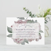 Anglais Christening ou Baptême Invitation (Debout devant)