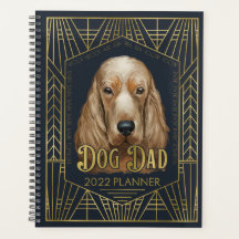 Anglais Cocker Espagnol Travailler Chien Papa Drôl