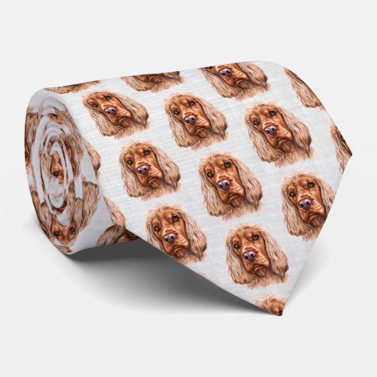 Anglais Cocker Spaniel Cravate (Roulé)