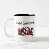 Anglais Cocker Spaniel Maman Mug (Gauche)