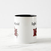 Anglais Cocker Spaniel Maman Mug (Centre)