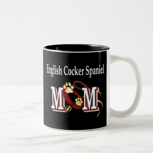 Anglais Cocker Spaniel Maman Mug (Droit)