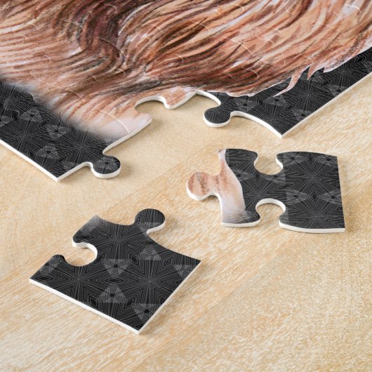 Anglais Cocker Spaniel Puzzle (Côté)