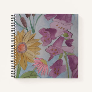 Anglais Cottage Garden Carnet Spiral