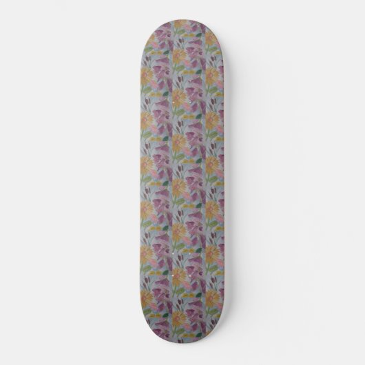Anglais Cottage Garden Skateboard (Recto)