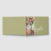 Anglais Cottage Mariage Livre d'invité (Complet)