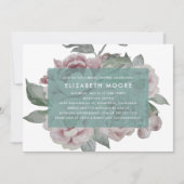 Anglais Garden Bridal Shower Invitation | Jade (Devant)