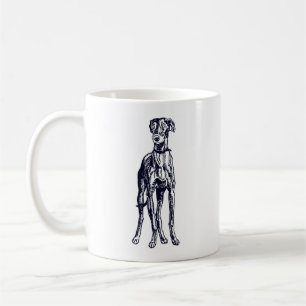 Anglais Greyhound Race Coffee Mug