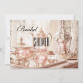 Anglais High Tea Bridal Show Invitation (Devant)
