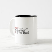Anglais Springer Spaniel (I Love) Mug (Devant gauche)