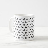 Anglais Springer Spaniel Sketch Design Mug (Devant gauche)