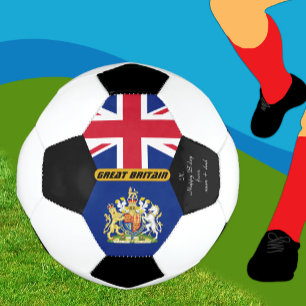 Anglais / UK Personnalisé, Drapeau, Bal Photo Foot