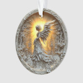 Angle brillant de l'ornement acrylique (devant)