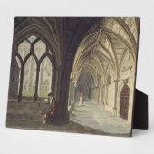 Angle sud-est des cloîtres, plaque T de 'W (Côté)