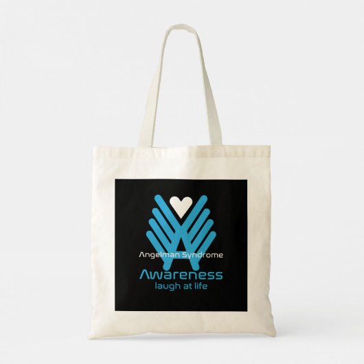 Angleman Syndrome Awareness Tote Bag (Achterkant)